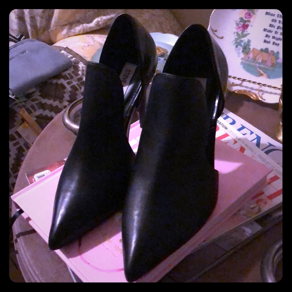 Steve Madden size 7 black heels